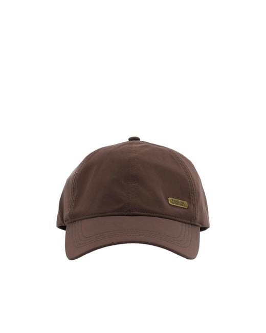 Barbour Brown Solid-Color Baseball Cap