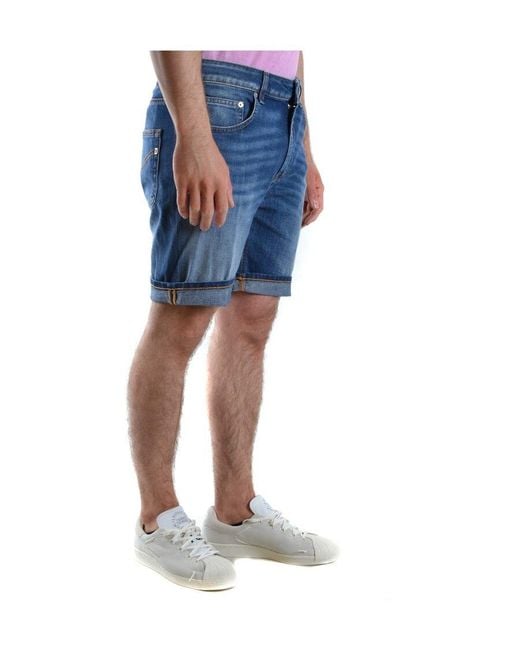 Dondup Blue Trousers for men