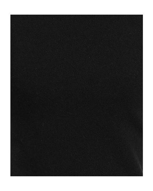 Marni Black Solidcolor Lightweight Knit Shortsleeve Turtleneck Top
