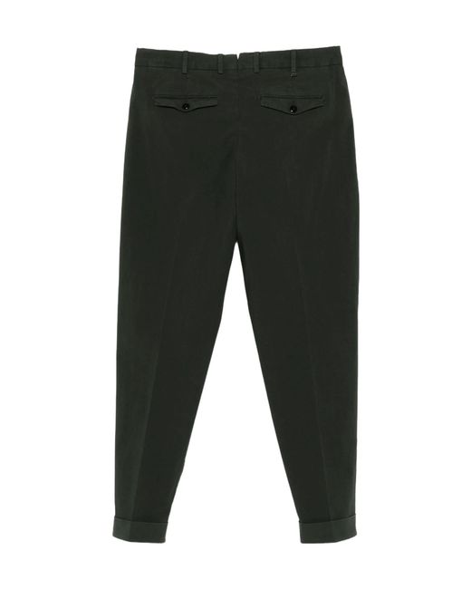 Pt Pantaloni Black Trousers With Belt Loops for men