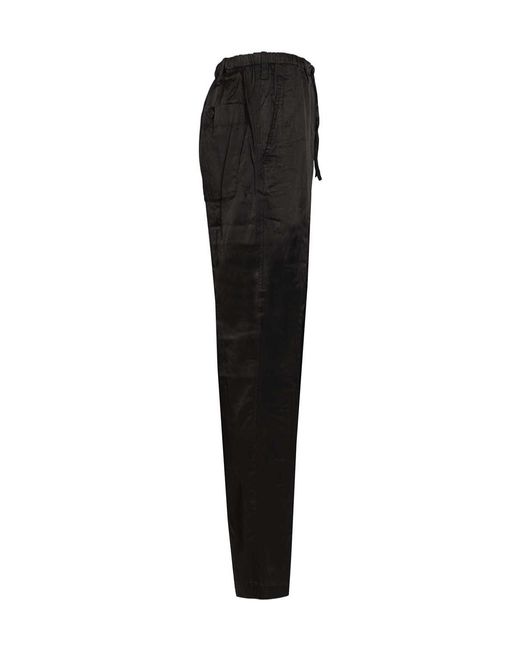 Dries Van Noten Black Straight Leg Pants for men