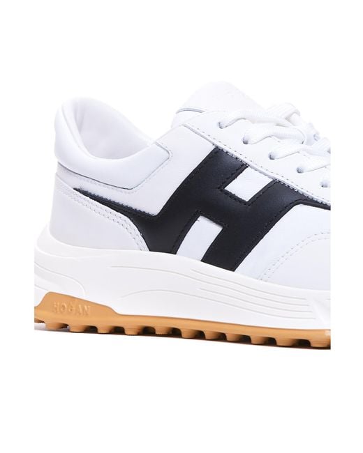Hogan White Hyperlight Lace-Up Sneakers for men