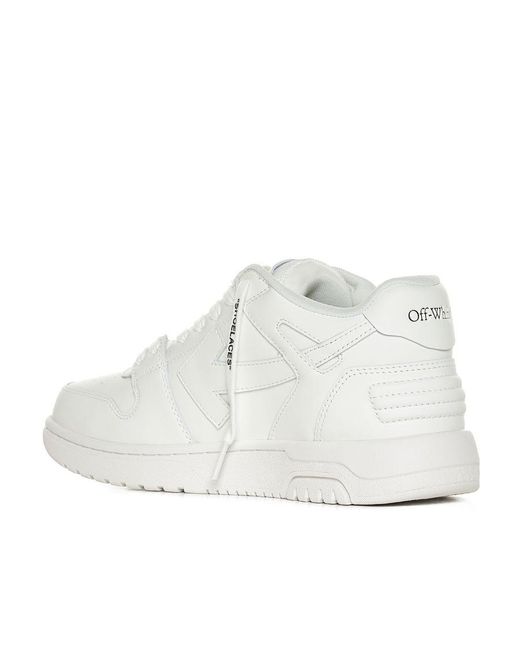 Off-White c/o Virgil Abloh White Out Of Office Lace-Up Sneakers