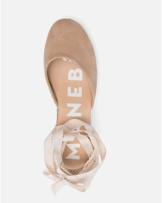 Manebí Gray Hamptons Ankle Strap Wedge Espadrilles