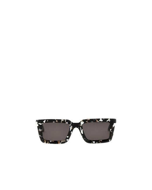 Off-White c/o Virgil Abloh White Tucson Square Frame Sunglasses for men