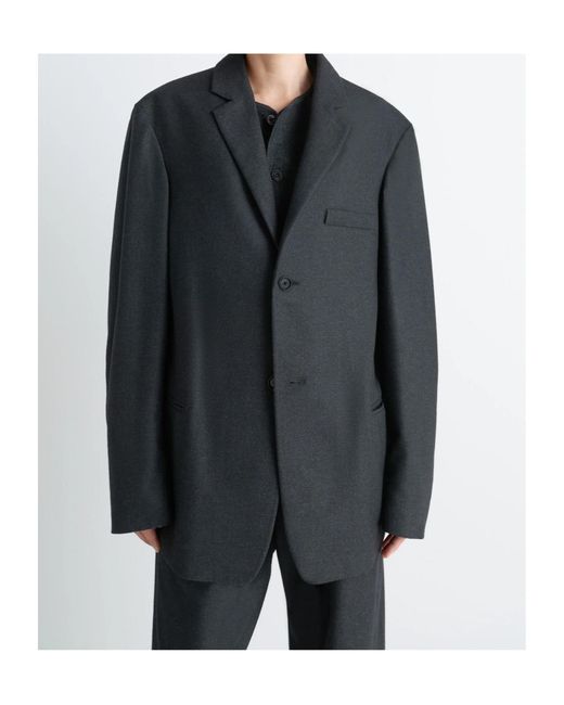 Lemaire Blue Single-Breasted Tailored Blazer for men