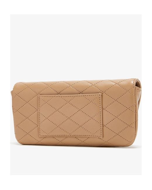 Saint Laurent Natural Gaby Chain Phone Holder