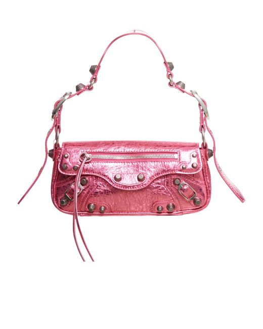Balenciaga Pink Le Cagole Xs Shoulder Bag
