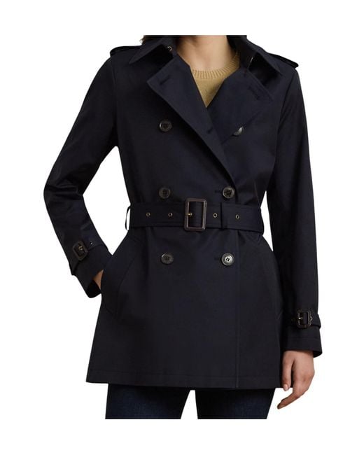 Ralph Lauren Blue Double-Breasted Casual Jacket