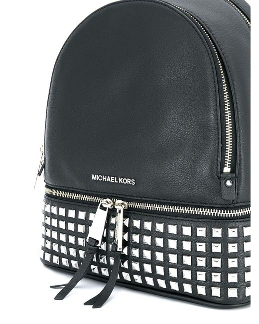 MICHAEL Michael Kors Black Rhea Backpack