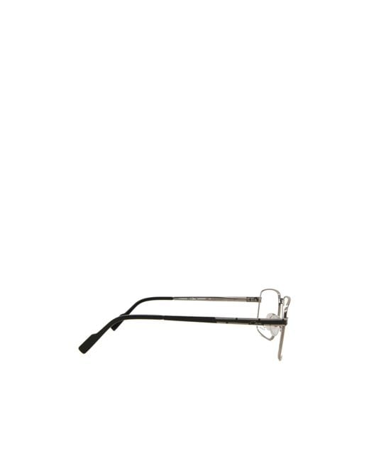 Cazal White Square-Frame Glasses for men