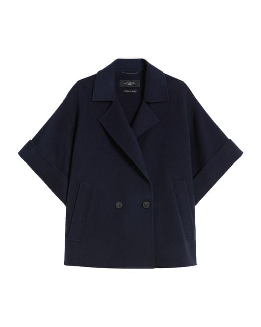 Weekend by Maxmara Blue Pera Short Coat