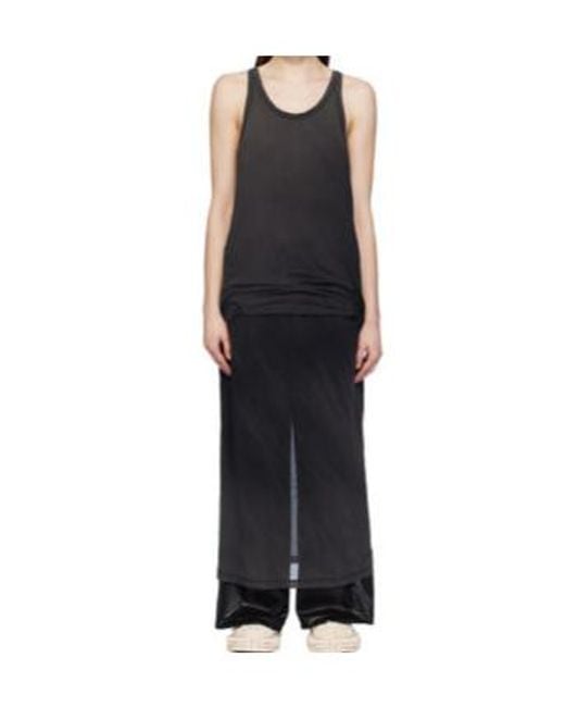 Doublet Black Layered Dress