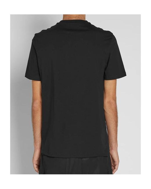 Neil Barrett Black Round-Necked Logo T-Shirt for men