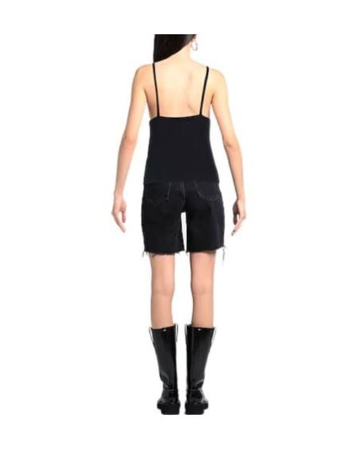 Chloé Black Sleeveless Knit Top