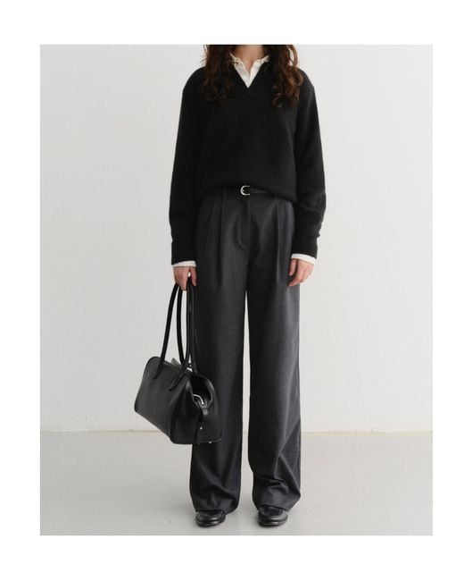 DUNST Black Sweaters