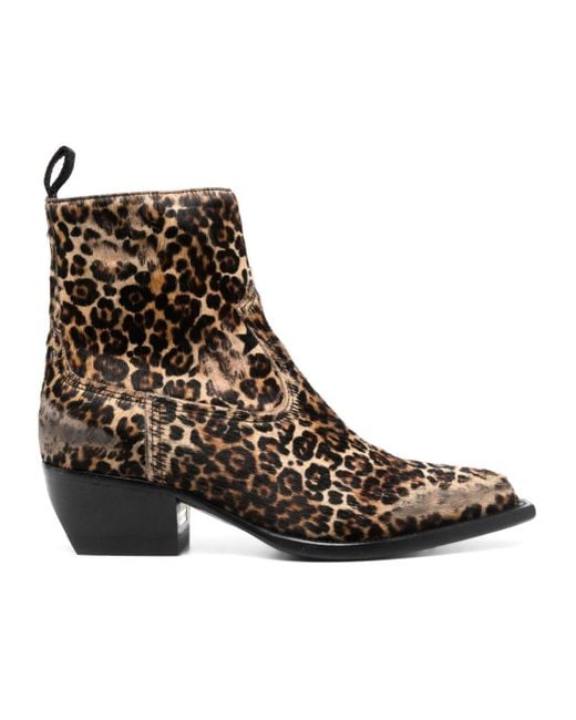 Golden Goose Deluxe Brand Brown Low Debbie Boots