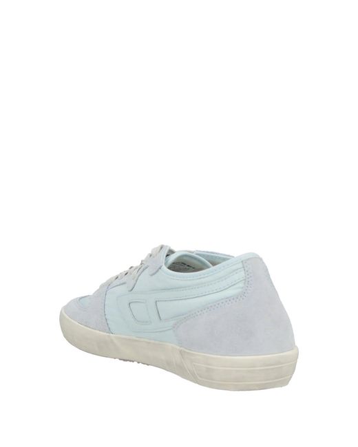 DIESEL Blue Simple Low-Top Sneakers