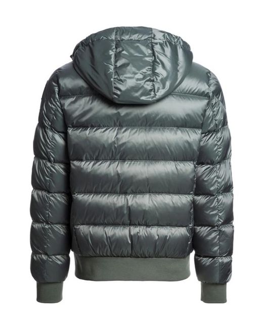 Parajumpers Gray Long-Sleeved Down Jacket for men