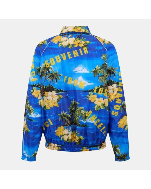 Gucci Blue Water Resistant Lightweight Softshell Jacket for men