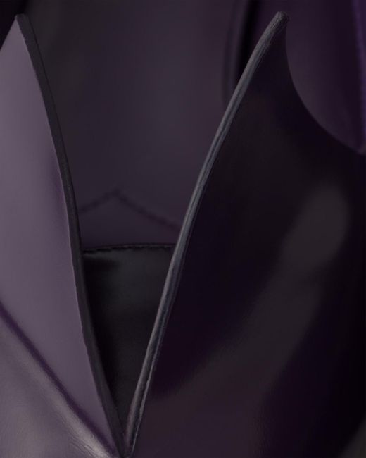 Prada Purple Pointed-Toe Slip-On Pumps