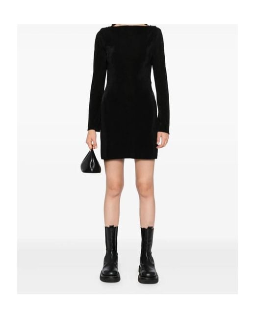 Reformation Black Vivien Dress