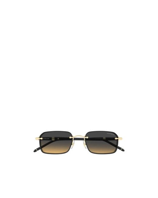 Montblanc Multicolor Eyewear Rectangular Frame Sunglasses for men