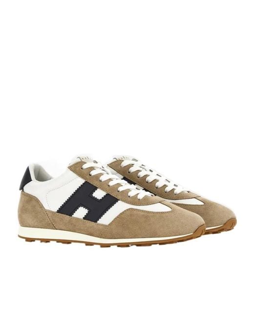 Hogan Multicolor H699 Logo-Patch Sneakers for men