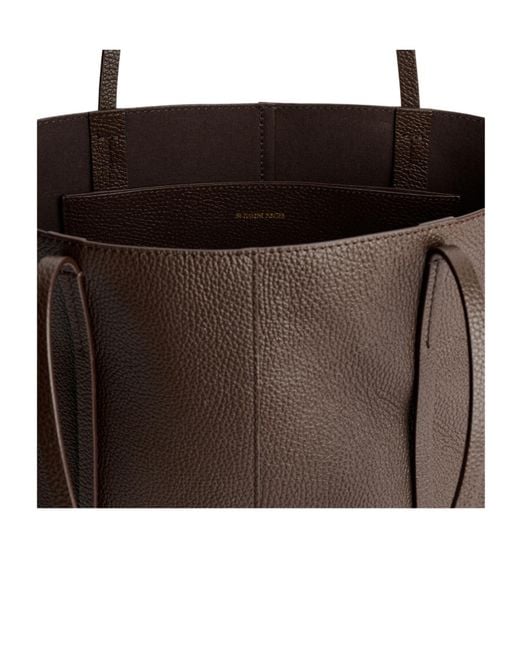 By Malene Birger Brown Abilso Square Tote Bag
