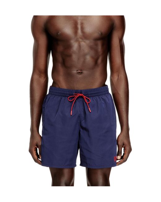DIESEL Blue Sport-41-D-Core Swim Shorts for men