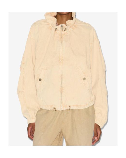 Isabel Marant Natural Plume Jacket