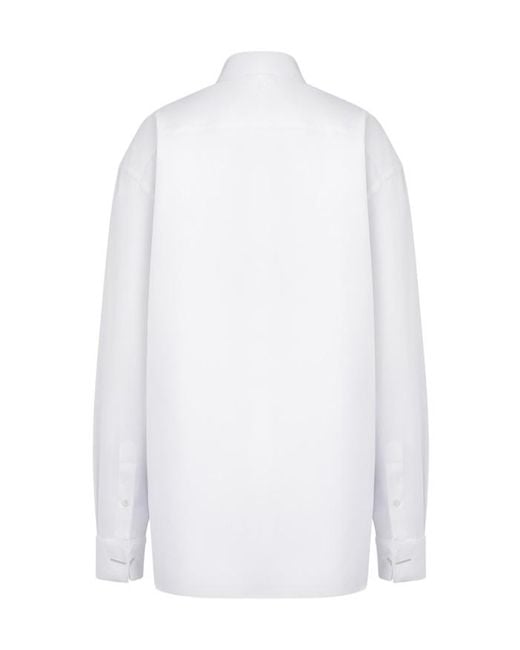 Dondup White Long-Sleeve Shirt
