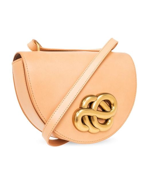 By Malene Birger Natural Cebella Leather Crossbody Bag