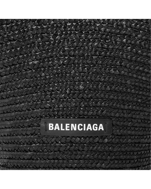 Balenciaga Black Medium Beach Tote Bag