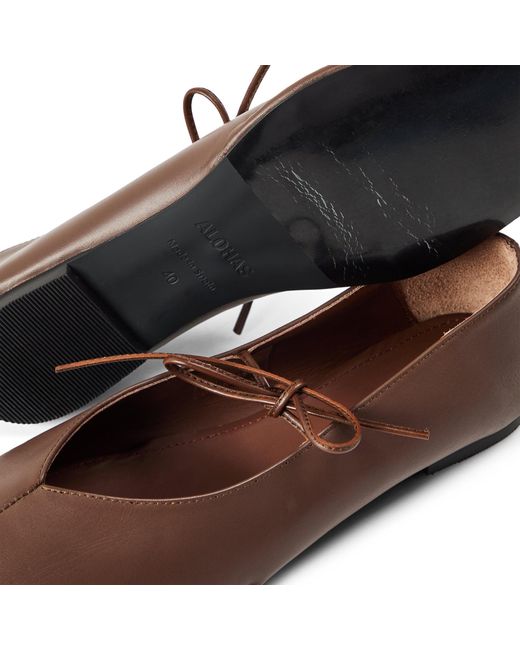 Alohas Brown Sway Ballet Shoes