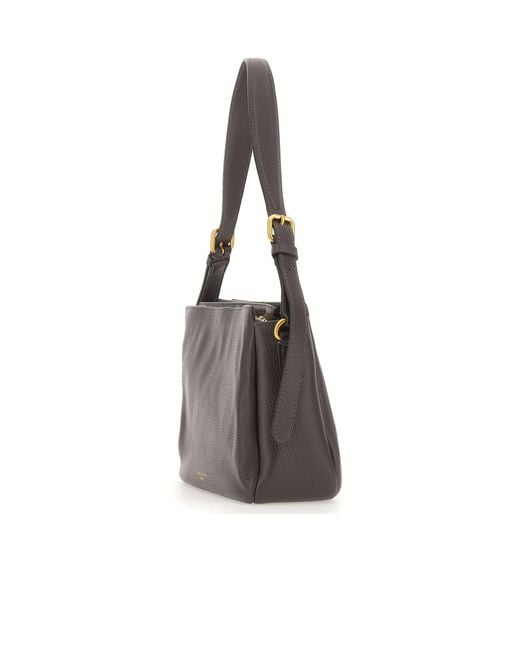 Gianni Chiarini Metallic Laura Triple-Compartment Shoulder Bag