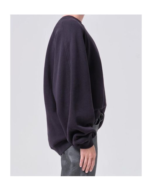Agolde Black Valma Sweatshirt