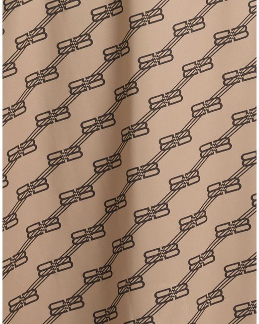 Balenciaga Natural Logo Lace-Up Skirt