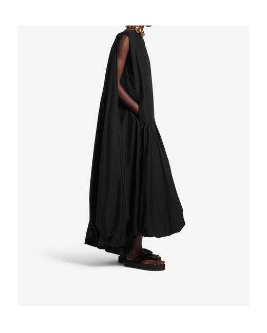 Balenciaga Black Cristóbal Gown Dress
