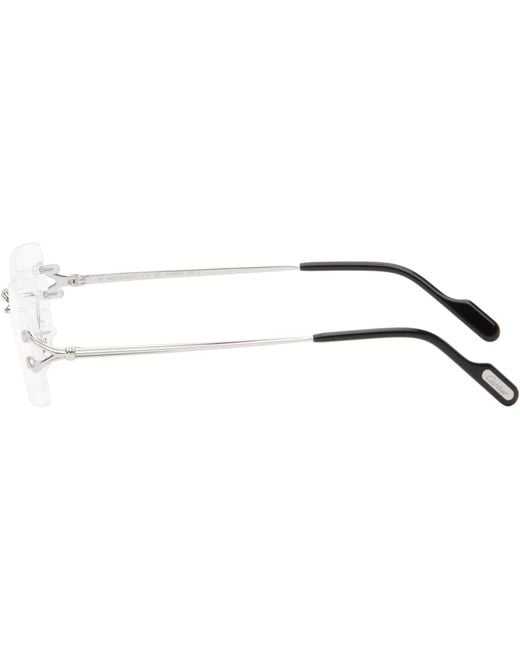 Cartier White Signature C De Plain Mirror