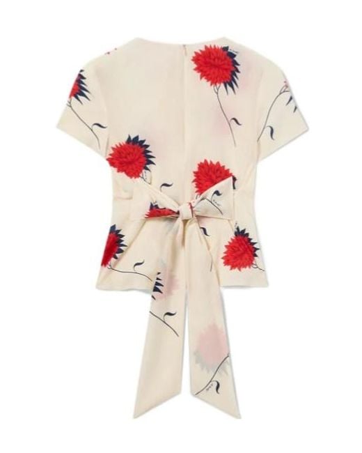 LaDoubleJ Multicolor Chignon Top