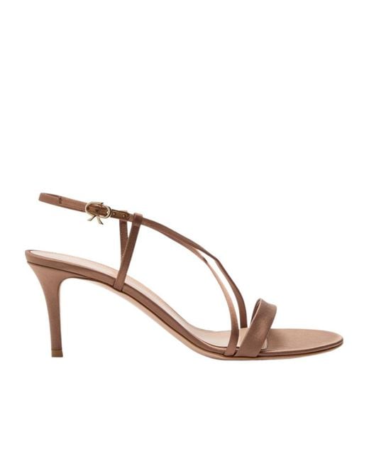 Gianvito Rossi Multicolor Larisse 70 Satin Sandals
