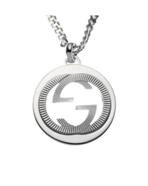 Gucci Metallic Double G Necklace for men