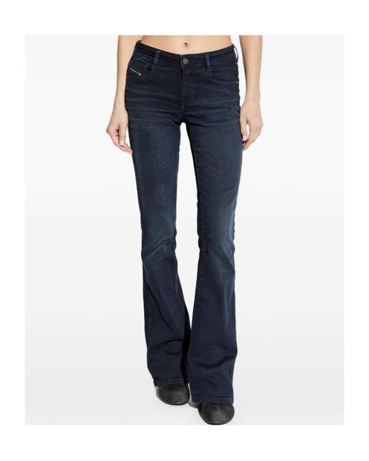 DIESEL Blue 1969 D-Ebbey Flared Jeans