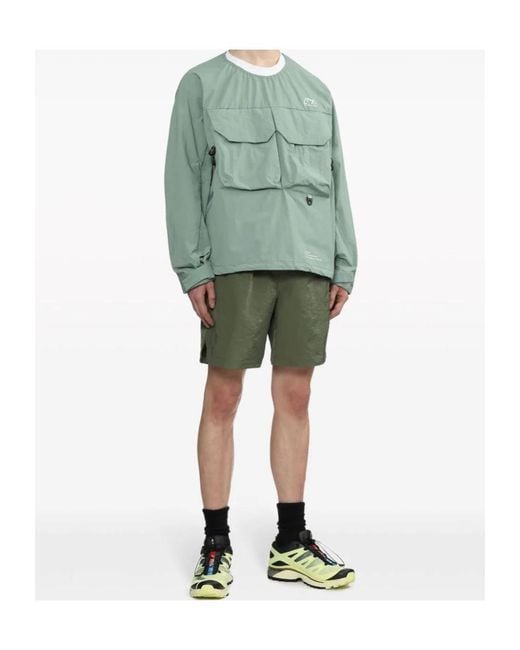 sunflower Green Elastic Waist Shorts for men