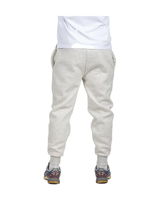 PODHIO White Drawstring Active Track Pants for men