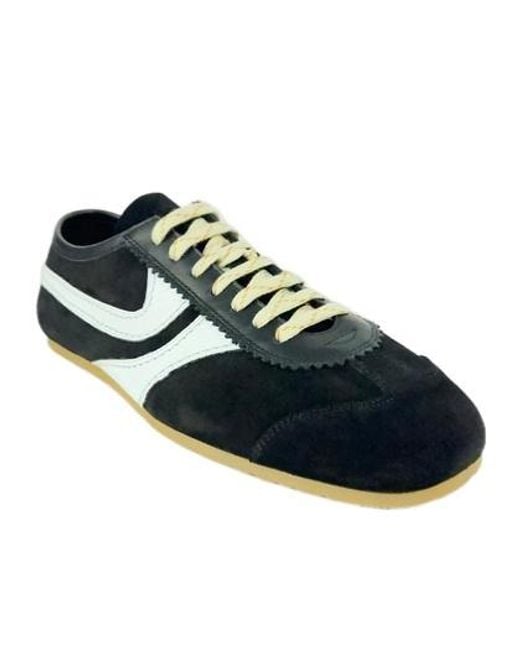 Dries Van Noten Blue Low-Top Sneakers for men