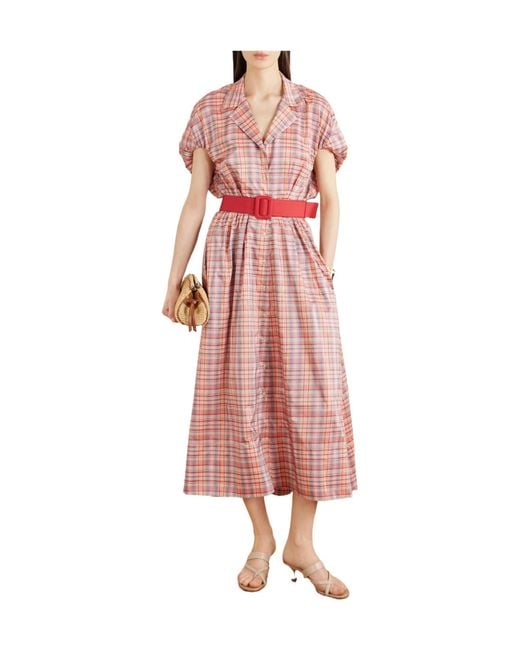 Rosie Assoulin Pink Silk Dress