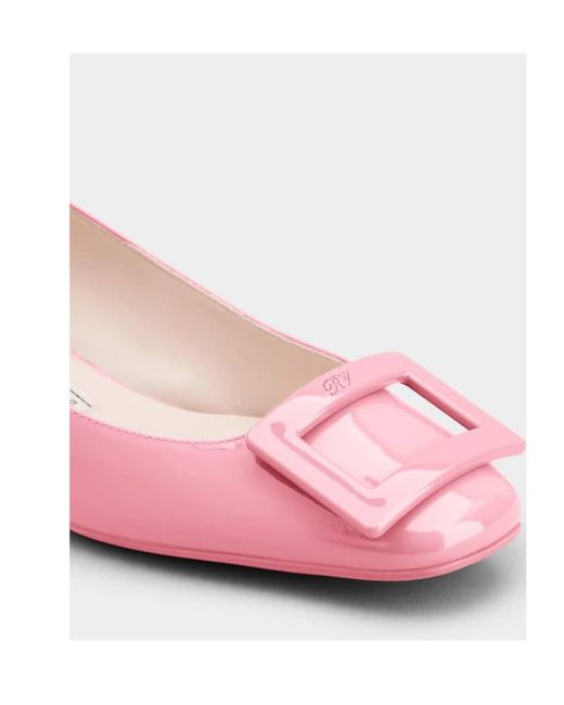 Roger Vivier Pink Ballerinas