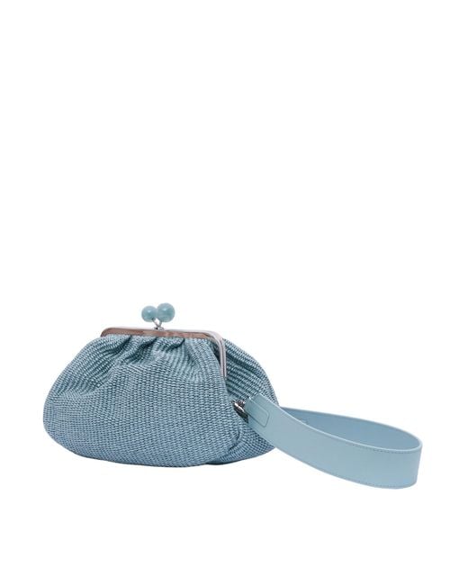 Weekend by Maxmara Blue Medium-Sized Pasticcino Shoulder Bag
